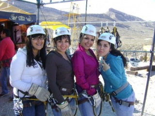  Ready for the zip line 